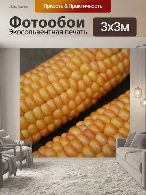 Фотообои Кукуруза в початках