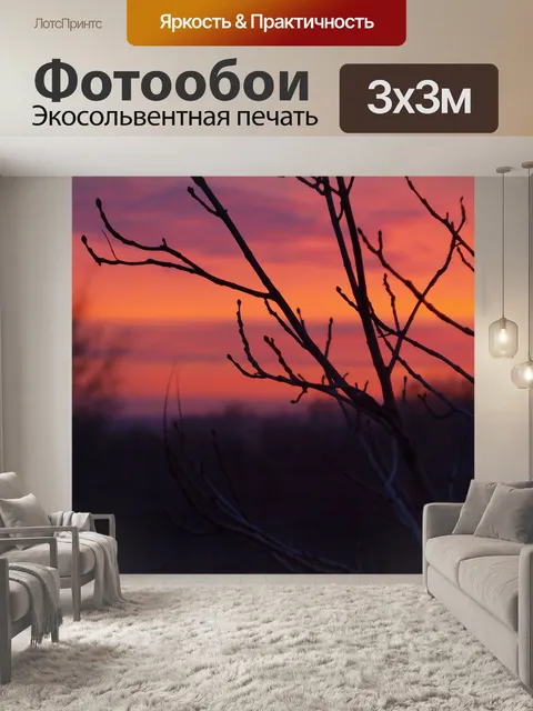 Фотообои Красный
