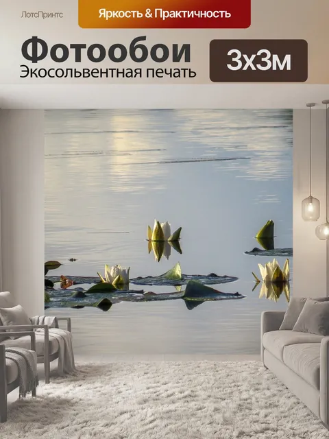 Фотообои Водяная лилия