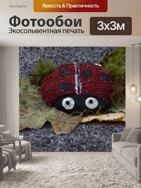 Фотообои Божья коровка парад парад