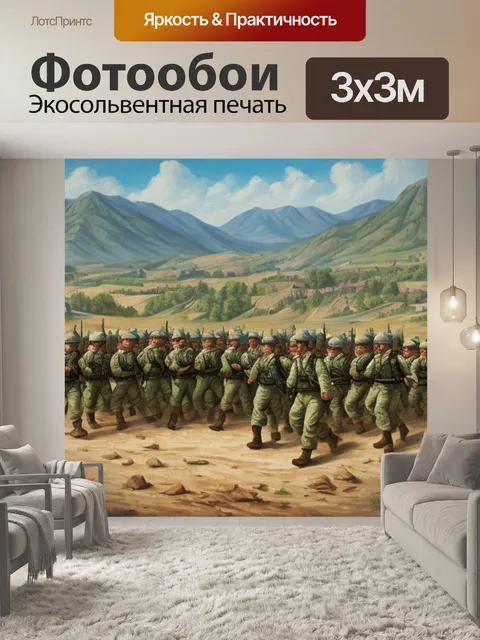 Фотообои с солдатами