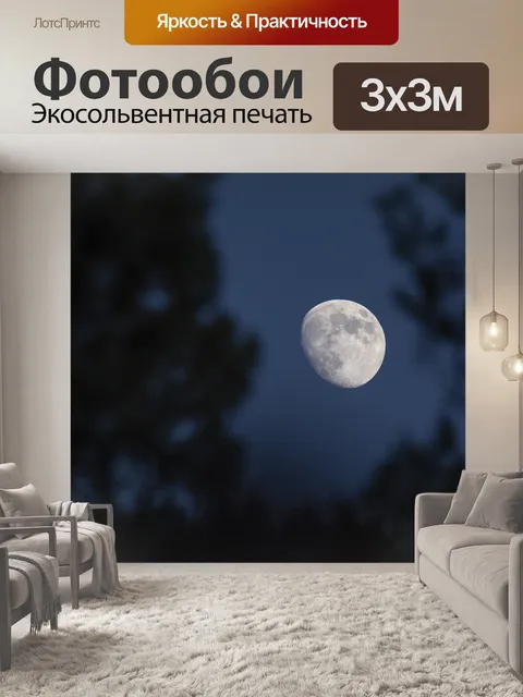 Фотообои Луна