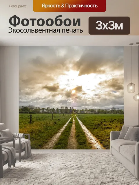 Фотообои Поля