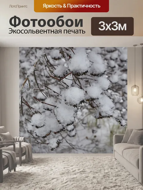Фотообои Snow