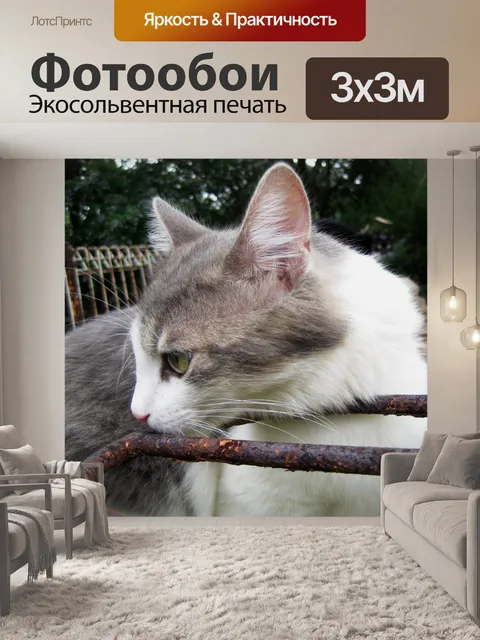 Фотообои тряпичной куклы крест с зелеными глазами