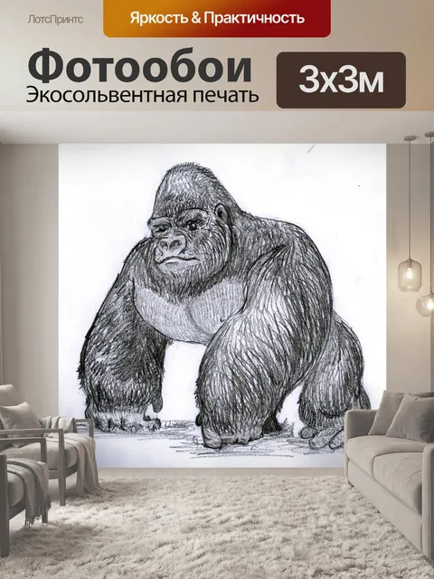 Фотообои Горилла
