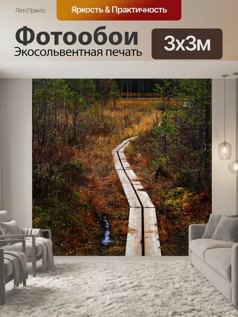 Фотообои Пешеходный мост
