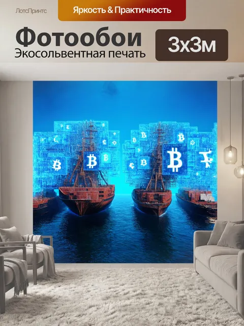Фотообои на просторах цифрового океана