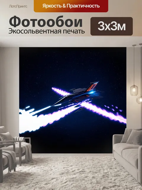 Фотообои сверхзвуковой самолет