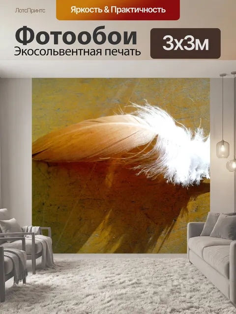 Фотообои Чик перо, птица