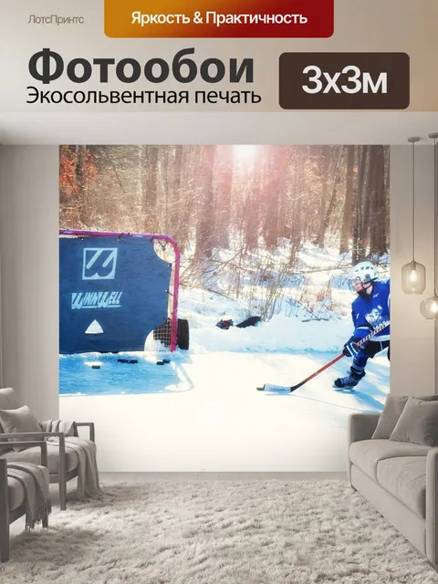 Фотообои Хоккей на льду
