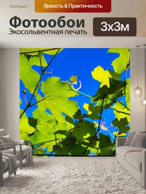 Фотообои Листья