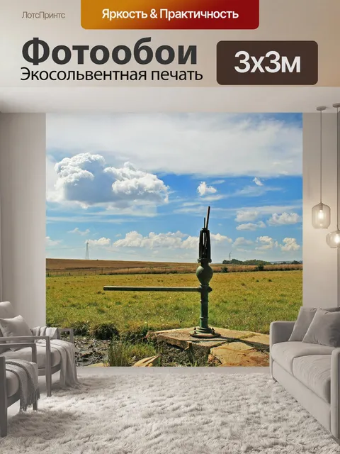 Фотообои Ручной насос для откачки воды