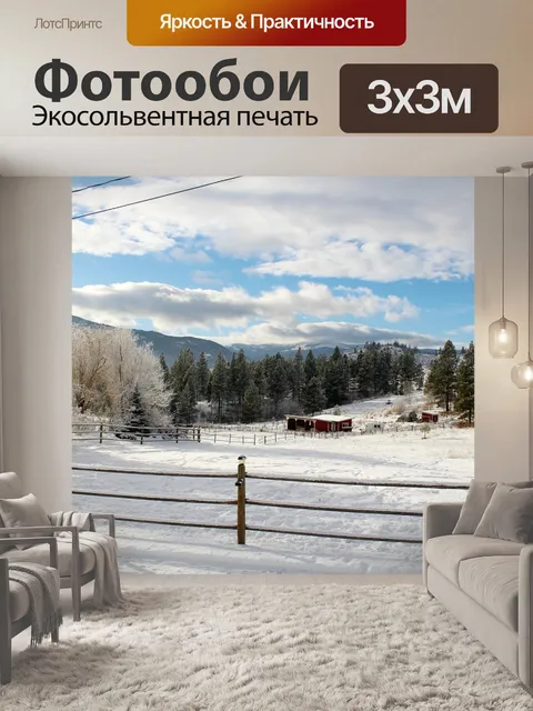 Фотообои Зима