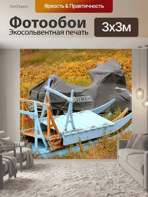 Фотообои Снегоход