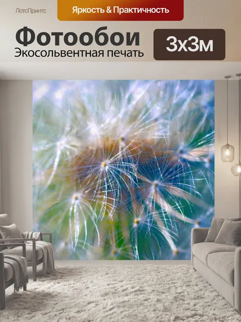 Фотообои Одуванчик
