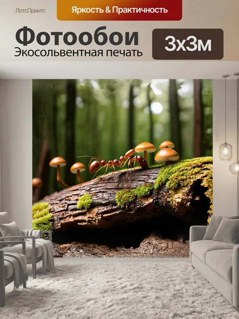 Фотообои величественная деревянная королева муравьев