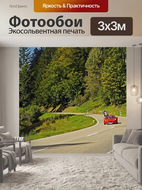 Фотообои Шварцвальдская высокогорная дорога