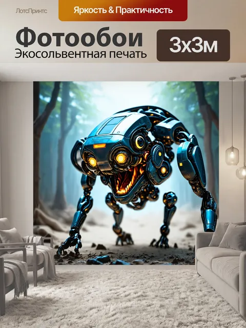 Фотообои животные в стиле научная фантастика