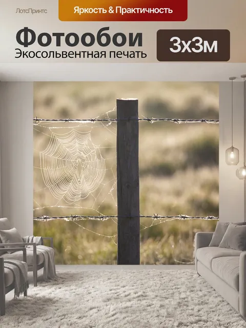 Фотообои Колючая проволока