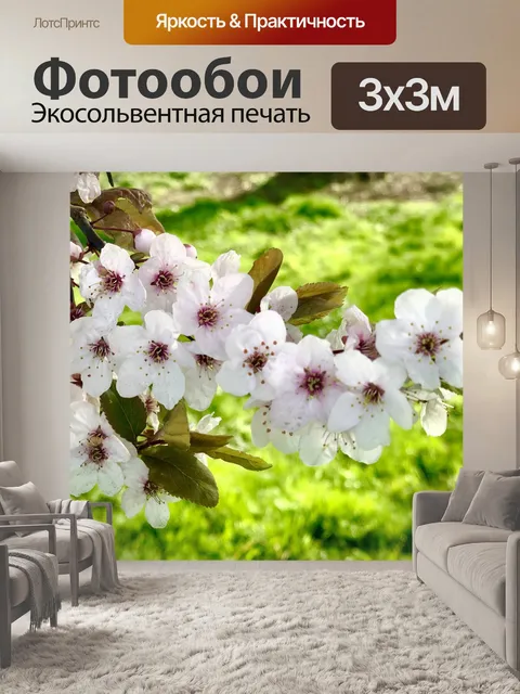 Фотообои Цветы