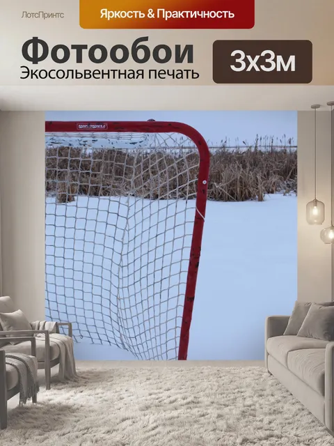 Фотообои Канада Хоккей Каток Чистый