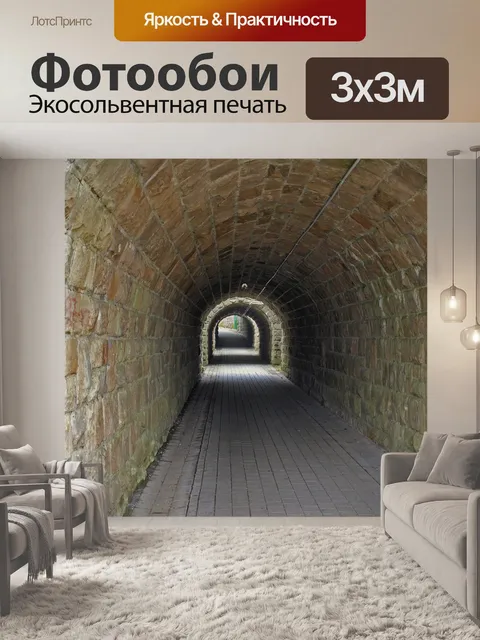 Фотообои Туннель