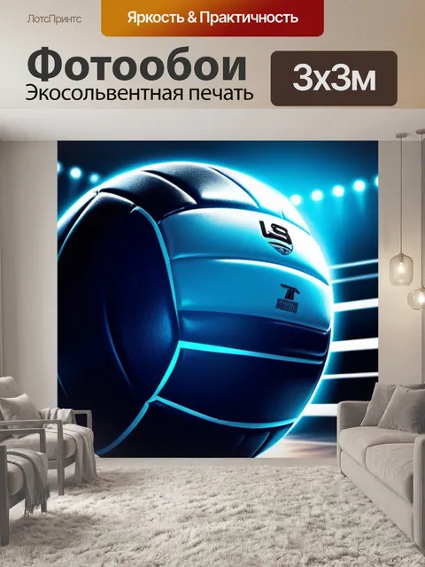 Фотообои с аниме волейбол чернобелый