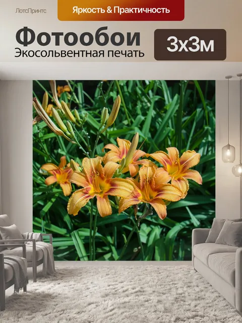 Фотообои Лилии