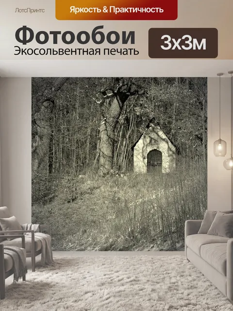 Фотообои Домик в лесу
