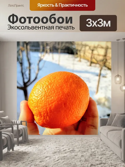 Фотообои Апельсин