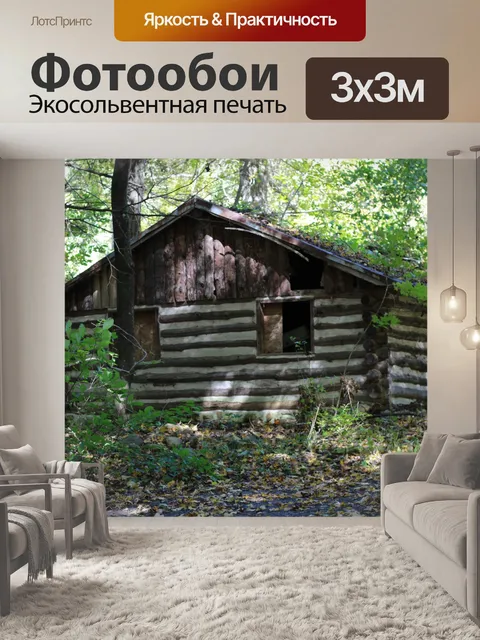 Фотообои Mountain Cabin