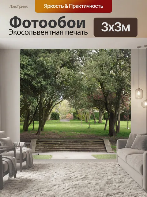 Фотообои Входа в парк