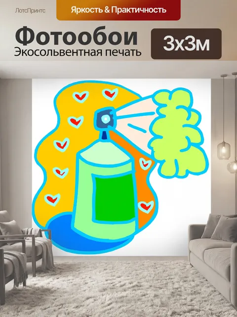 Фотообои аэрозольный лак для волос 2