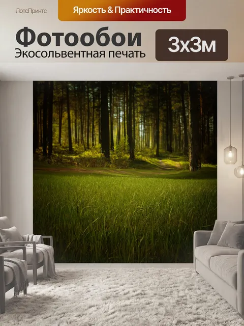 Фотообои Таинственный лес