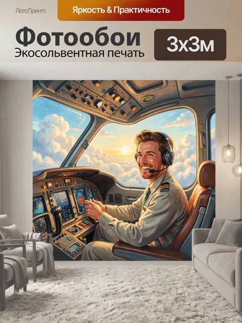 Фотообои Арт для гостиной в виде цветной декоративной живописи