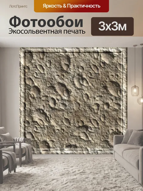 Фотообои лунный вид