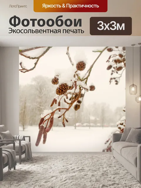Фотообои Зимой филиал