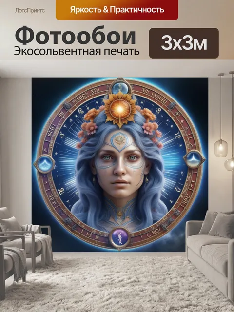 Фотообои дева, земля, красота