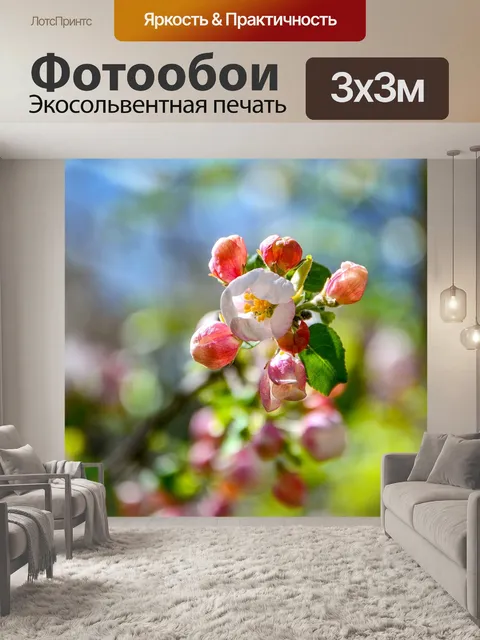 Фотообои Яблони