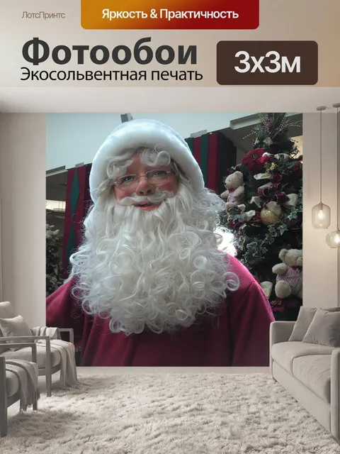 Фотообои Дед мороз