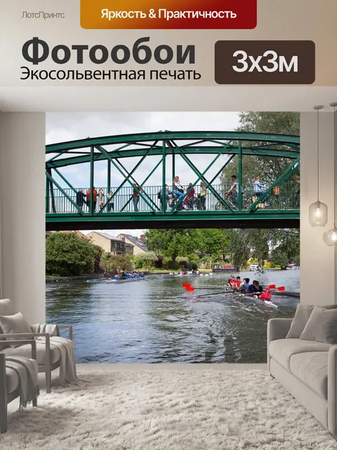 Фотообои Пешеходный мост