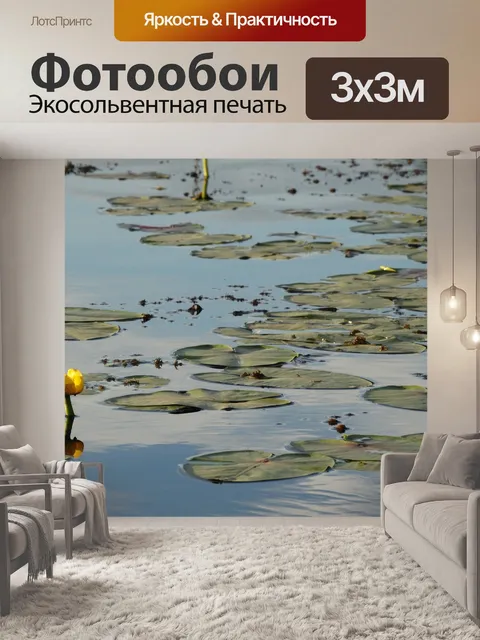 Фотообои Кувшинки