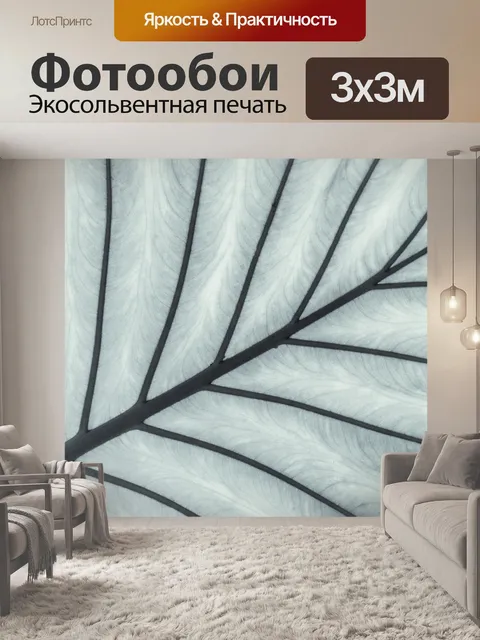 Фотообои Тропический лист фон