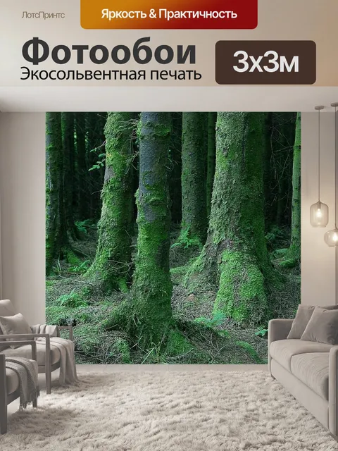 Фотообои Мшистая