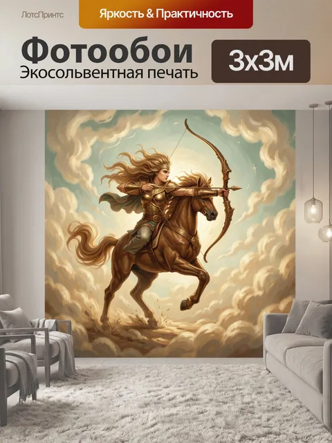 Фотообои Воительница-кентавр с луком