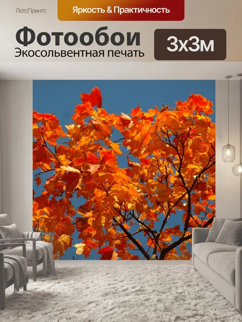 Фотообои Листья