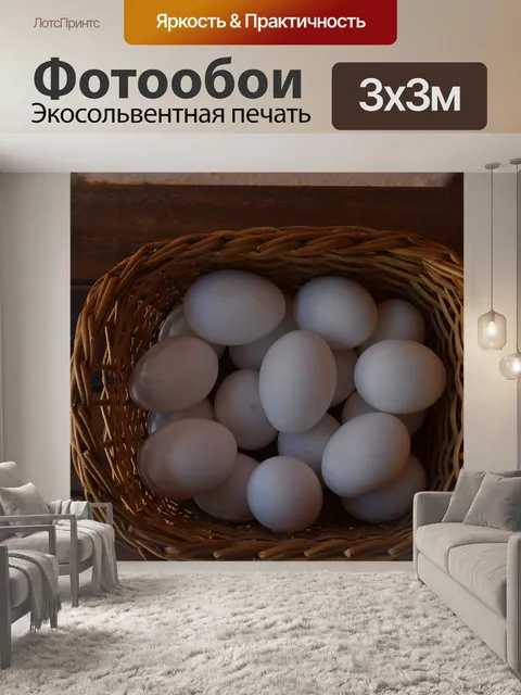 Фотообои Яйца