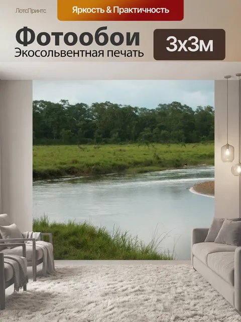 Фотообои Река Читван, Непал