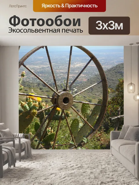 Фотообои Колесо